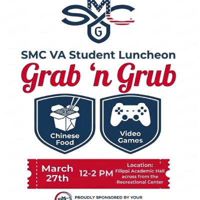 Grab and Grub- Chinese Food and Video Games with the Student Veterans
