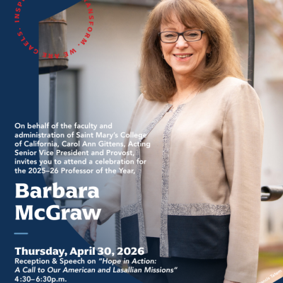 Barbara McGraw is founder and director of the Center for Engaged Religious Pluralism at Saint Mary’s. Her work with religious liberty in prisons has been bolstered by a $1 million grant from the Templeton Foundation for her Prison Religion Project. / Photo by Francis Tatem
