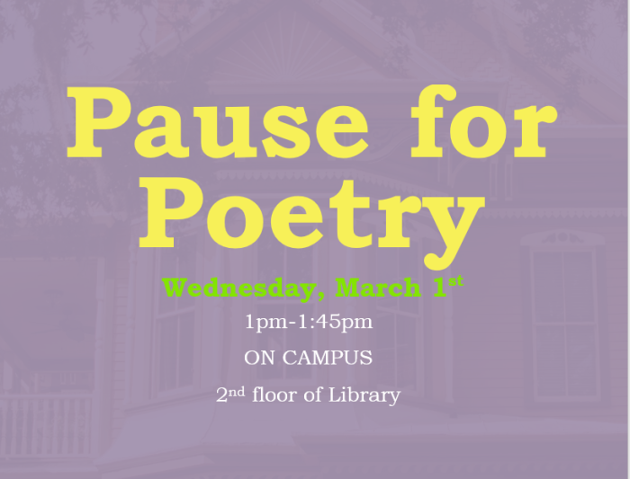 Pause four Poetry