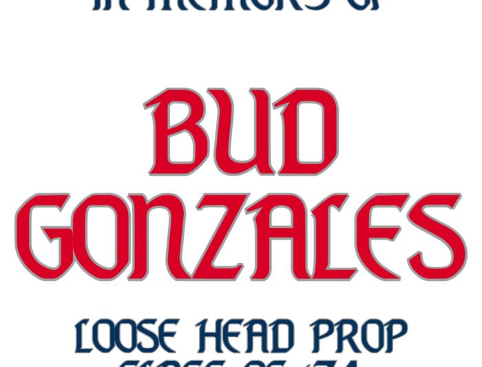 In memory of Bud Gonzales