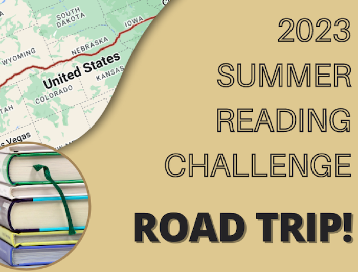 2023 summer reading challenge road trip