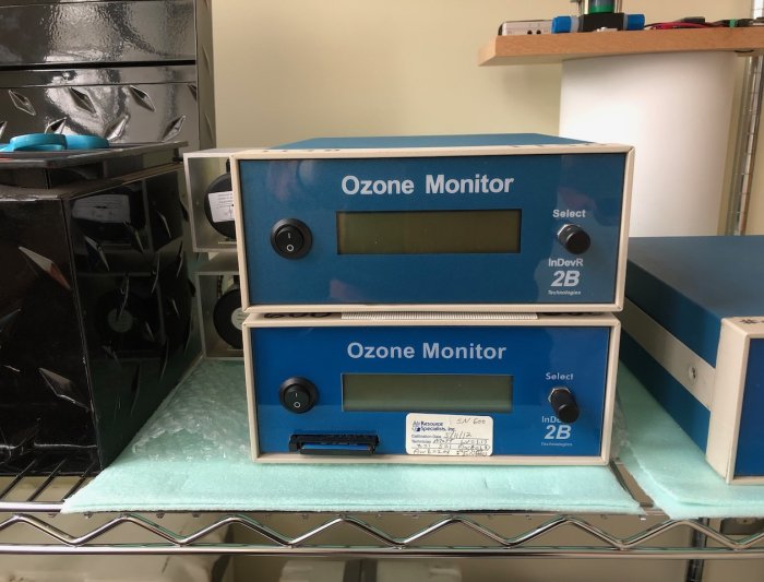 Portable ozone monitors