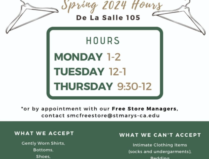 Spring SMC Free Store Hours
