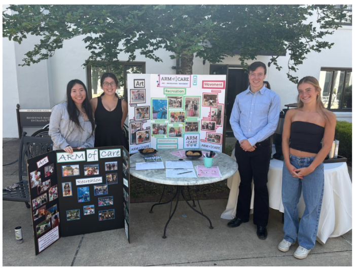 Writing Studies Student Group Presenting their internships 2025