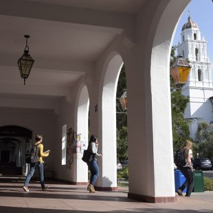 Campus Hallway