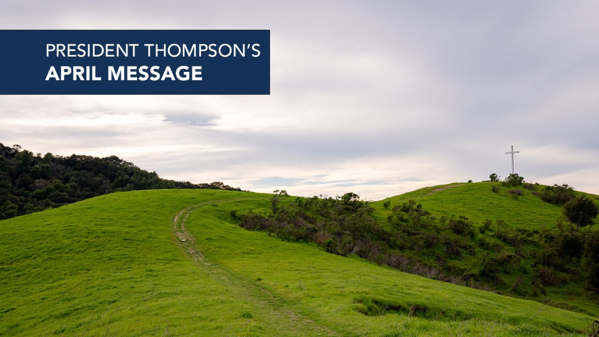 April 2026 video message